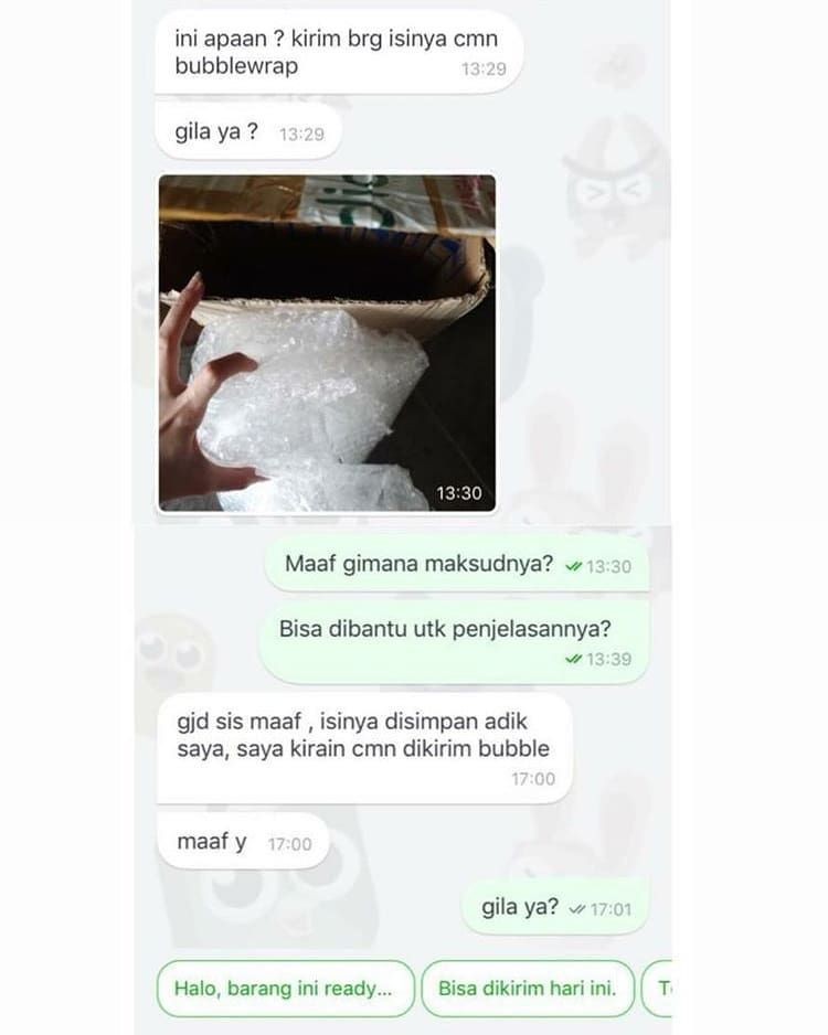 Keburu ngegas tapi nyatanya bikin ngakak
